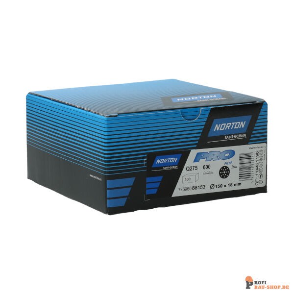 nortonschleifmittel/NORTON_schleifmittel_77696088153 Discs Selfgrip Norton Norton Pro Film 15x18 Grit 600 14 holes_147004